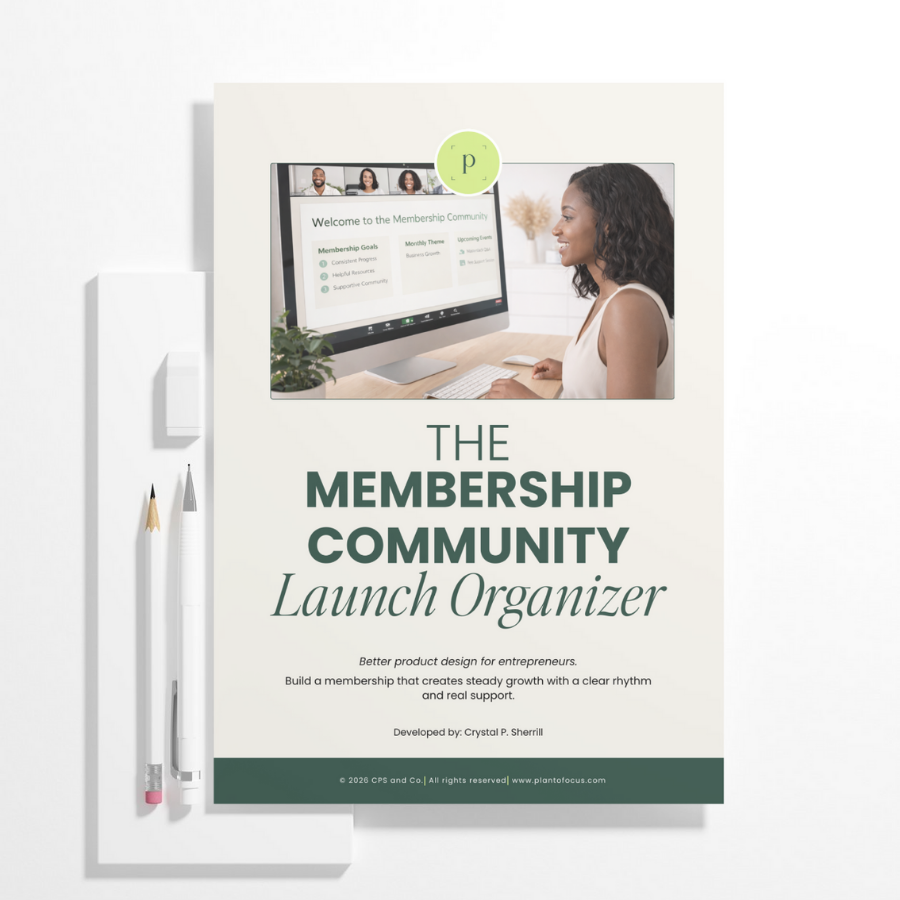 Membership Community Launch Organizer