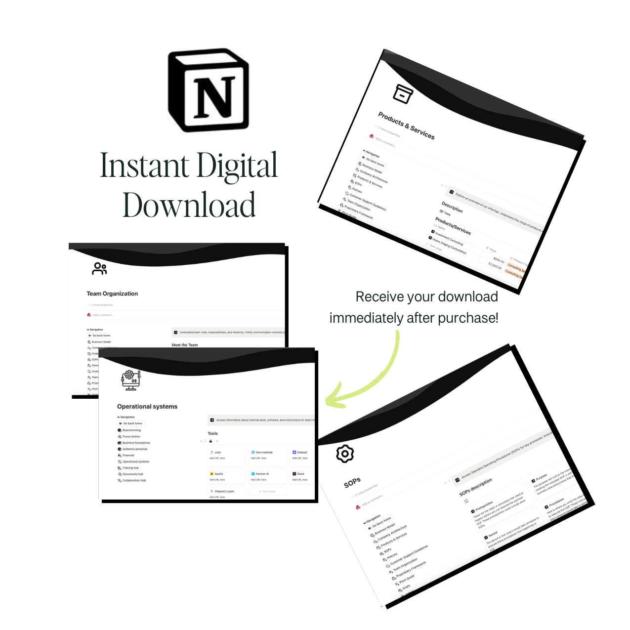 Notion CEO Operations Organizer (Digital COO)
